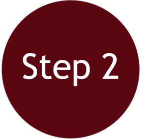 Circle with number 2, step in Southern Charm process Discuss Dates and Terms of the Estate Sale