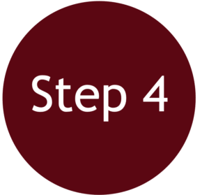 Circle with number 4, step in Southern Charm process Advertise
