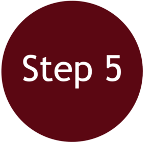 Circle with number 3, step in Southern Charm process On-site Management of the Sale
